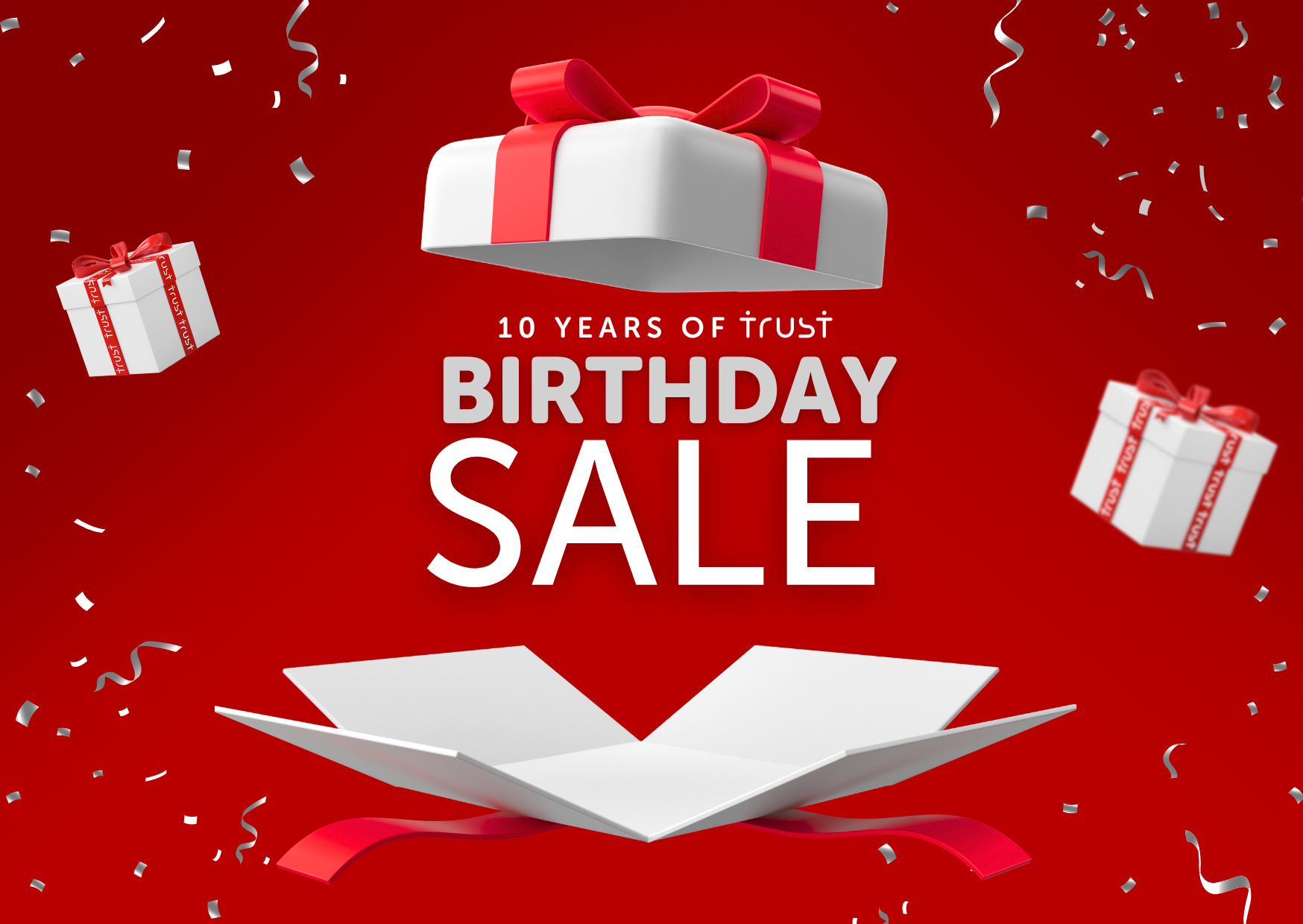 Massive Savings Alert: Our 10-Year Anniversary Sale is Here!