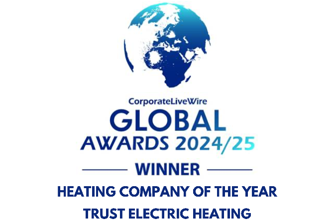 Trust Electric Heating Wins Heating Company of the Year at Corporate LiveWire Global Awards 2024/25