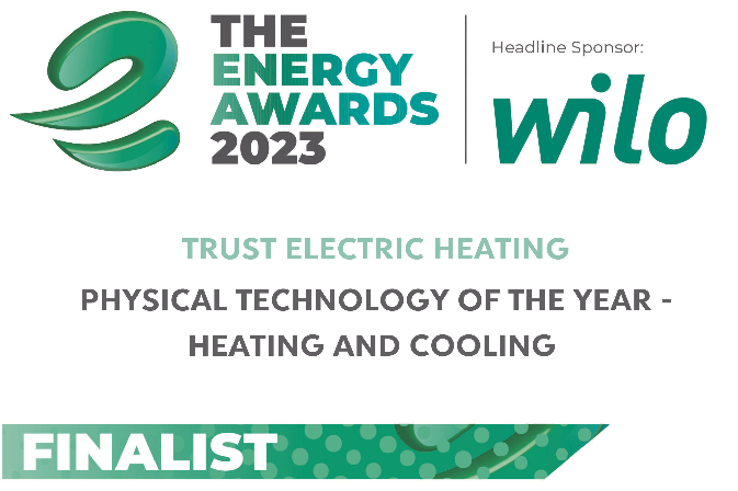 Trust Electric Heating named Finalist for Physical Technology of the Year 