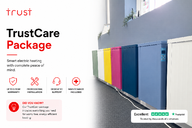 TrustCare Package: What’s Included & Who It’s For | Trust Electric Heating