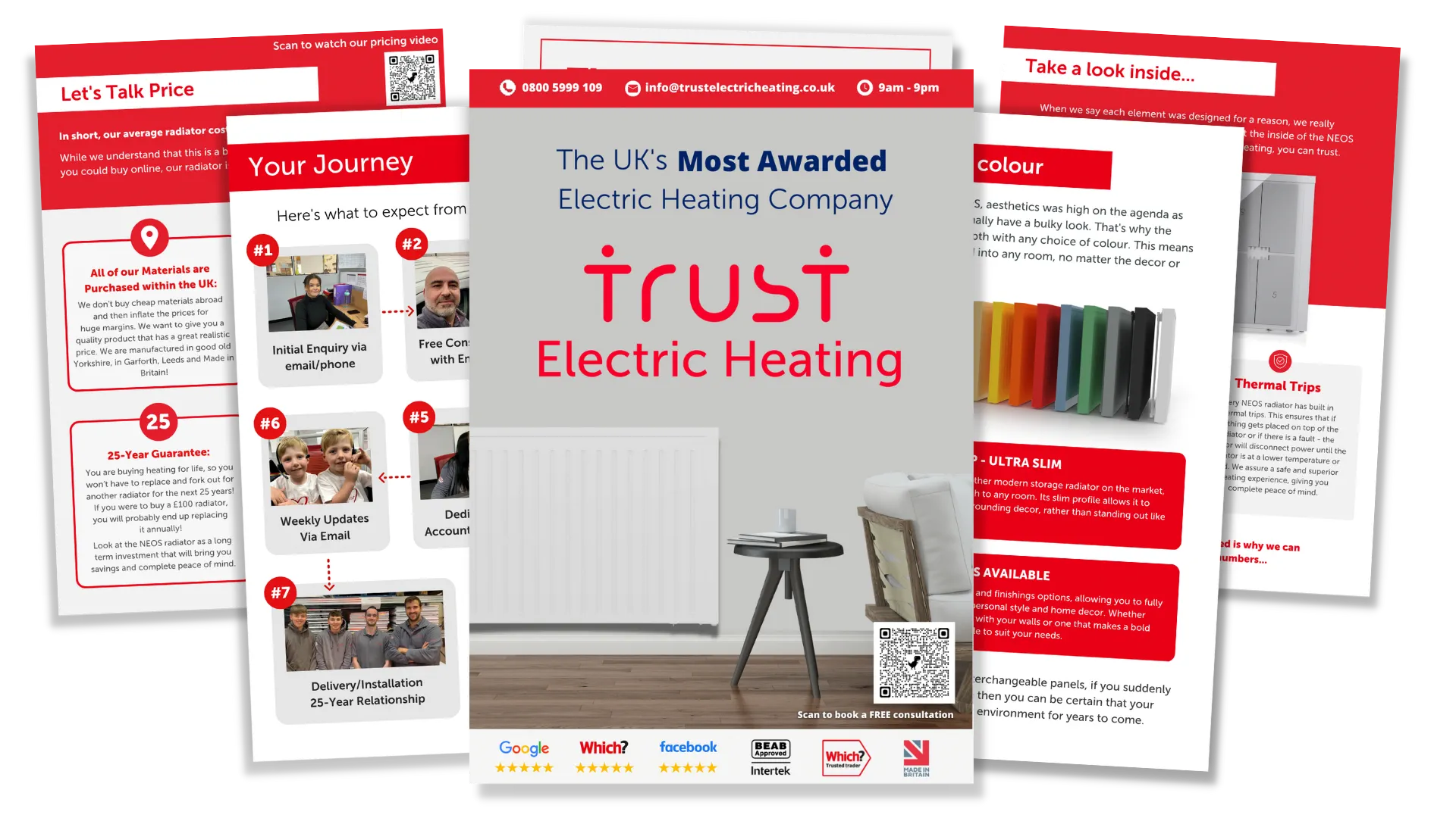 Download our free info pack by Trust Electric Heating